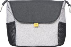 Детская коляска 2 в 1 Expander Exeo 01 Silver (черная ткань – св. серая ткань)